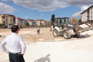 Millet Bahçesi 1. Etap Park ve Yaşam Alanı’nda Çalışmalar Başladı